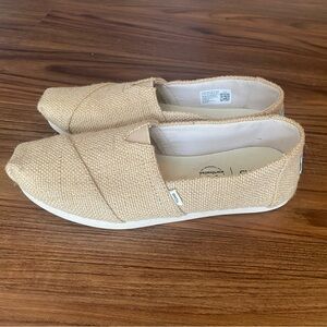 Toms Natural Canvas Espadrilles